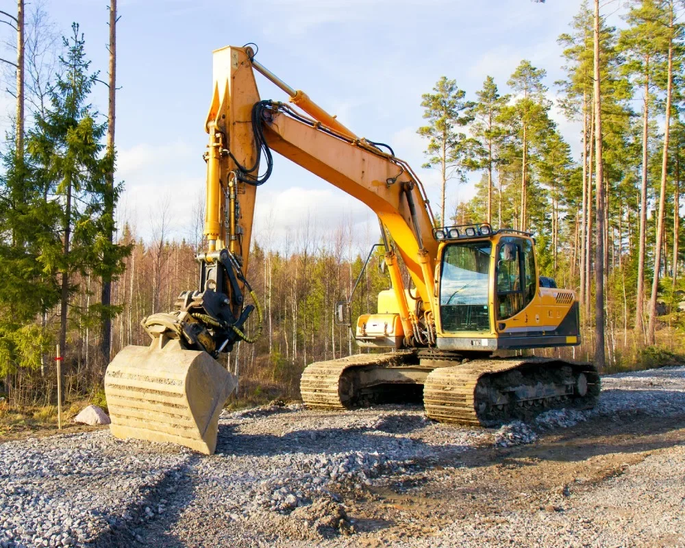 Grus och sten – entreprenadarbete